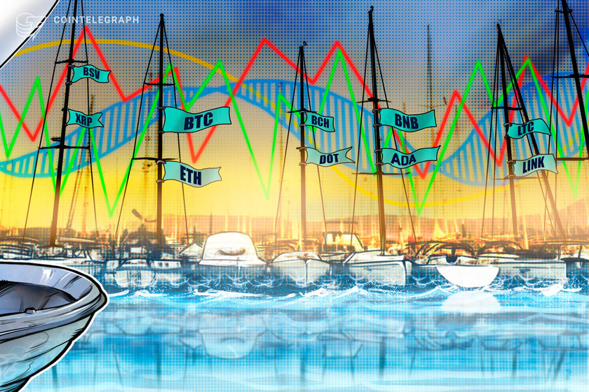 Price analysis 10/28: BTC, ETH, XRP, BCH, LINK, BNB, DOT, LTC, BSV, ADA