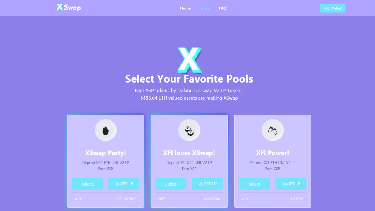 XSwap Started Yield Farming, The Highest APY Reaches 70,000%